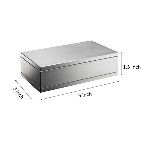Pre-Press Mold Anodized Aluminum Mould (3x5 Inch) - Durable DIY Crafting Tool for Resin, Soap & Jewelry Making - Fast Shipping from USA Warehouse