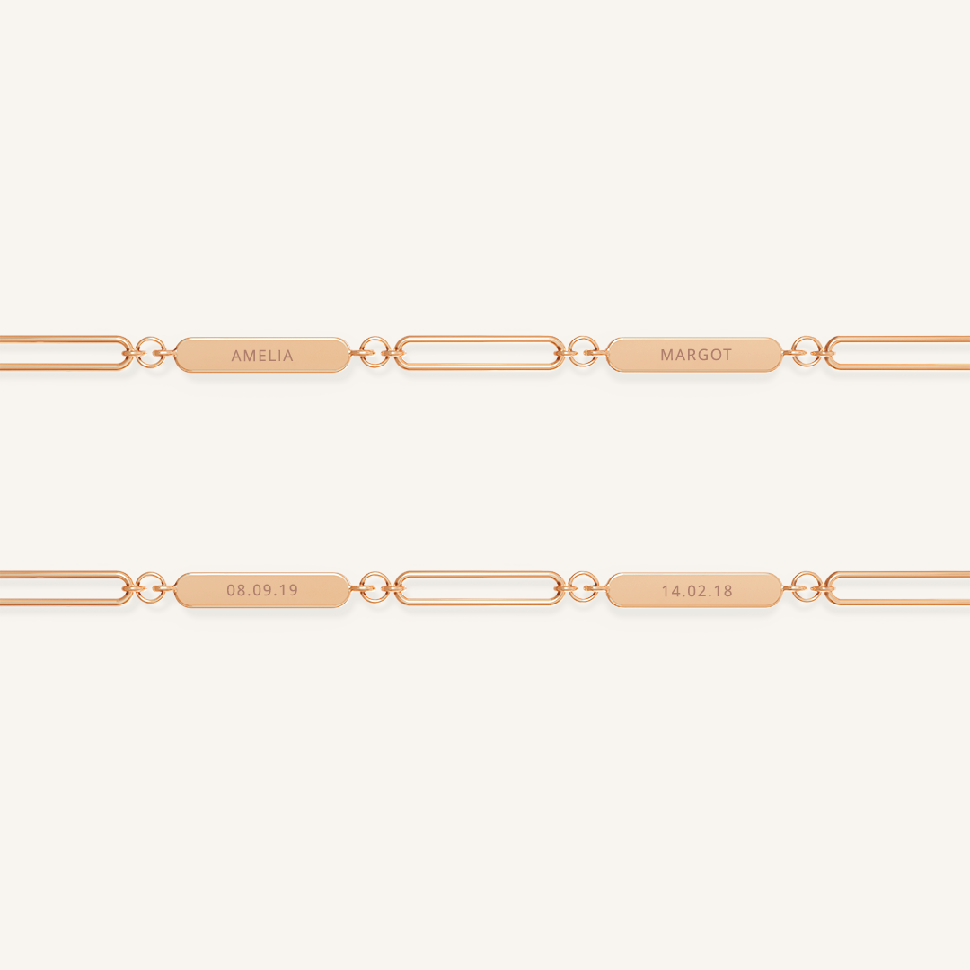 Stylish Etch Chain Necklace for Women - Dainty Gold & Silver Layering Necklace Jewelry - Perfect for Everyday Wear, Date Nights & Gifts