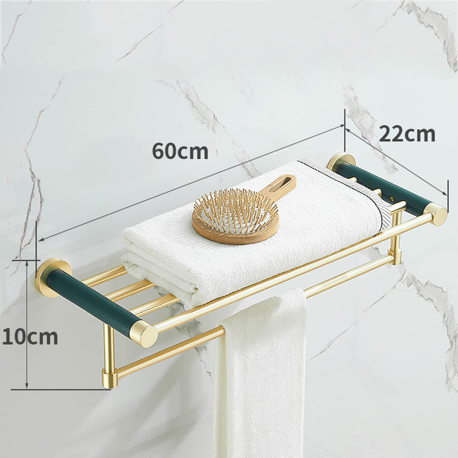 5-Piece Bathroom Towel Rack Set - Wall Mounted Towel Bar, Toilet Paper Holder & Bathroom Hardware Set for Modern Homes - Perfect for Bathroom, Spa & Guest Room Organization