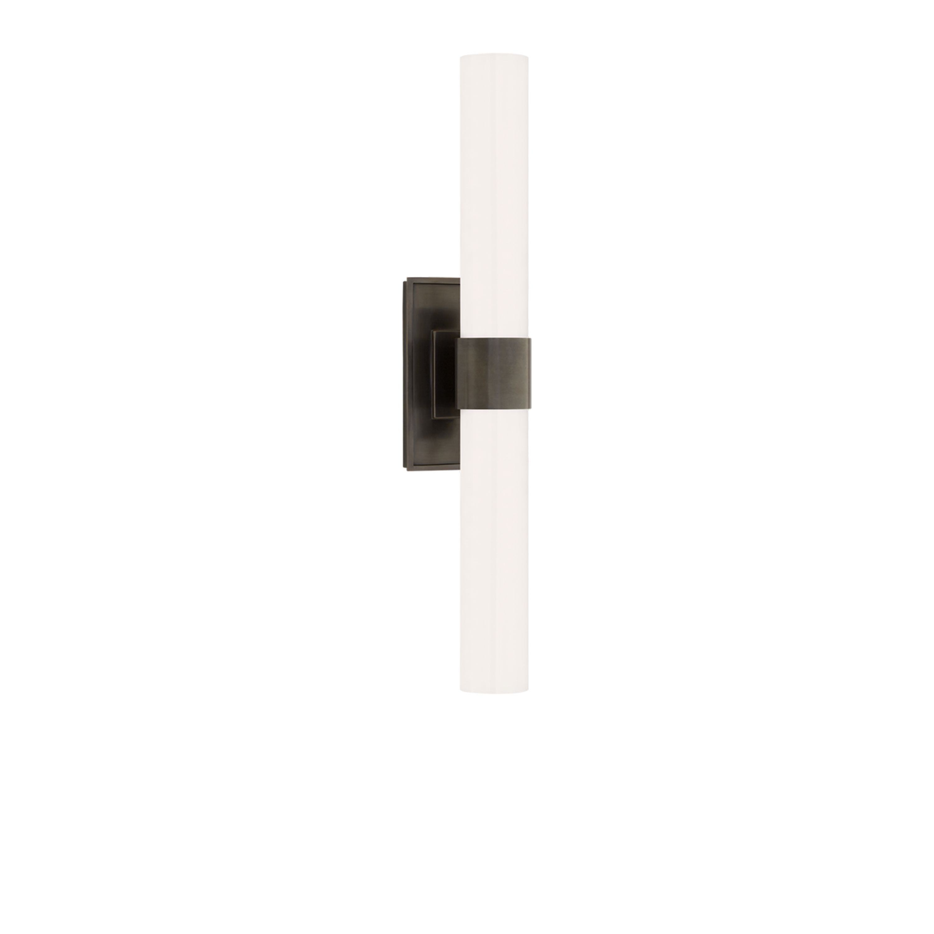 Presidio Double Sconce Wall Light - Modern Brass Wall Mounted Fixture for Bedroom, Living Room & Hallway Lighting Decor