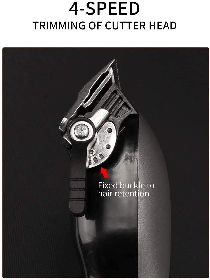 Professional Hair Clippers for Men - Barber Grade Electric Clippers with Retro Oil Head for Salon & Home Use - Perfect for Fades, Buzz Cuts & Styling