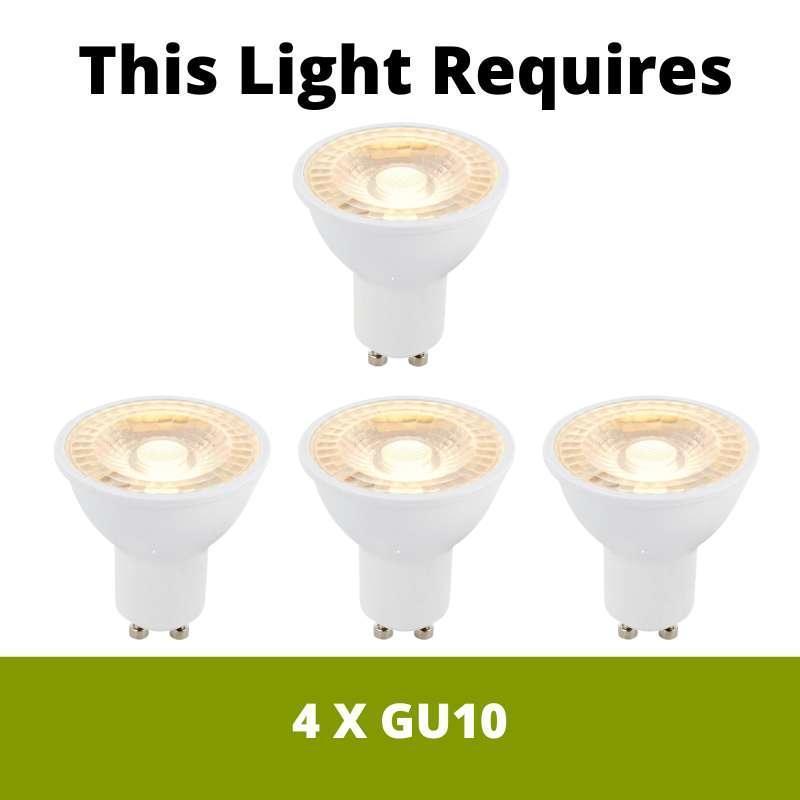 Eglo Almonte Chrome & Clear Crystal Glass Flush Mount Bathroom Ceiling Light Fixture - Modern Vanity Lighting for Bathroom, Powder Room & Hallway