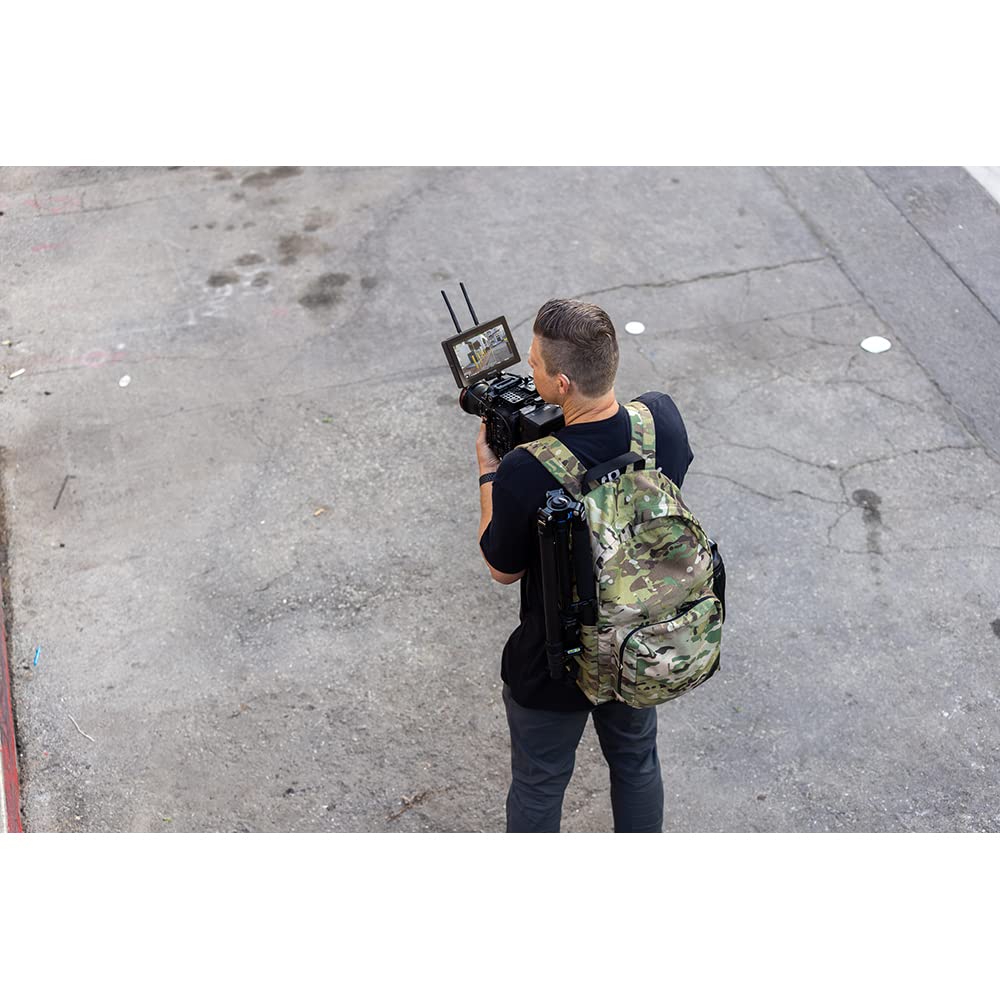 Domke Camouflage Large Camera Backpack - Durable DSLR & Mirrorless Bag for Photographers - Perfect for Outdoor, Travel & Adventure Photography