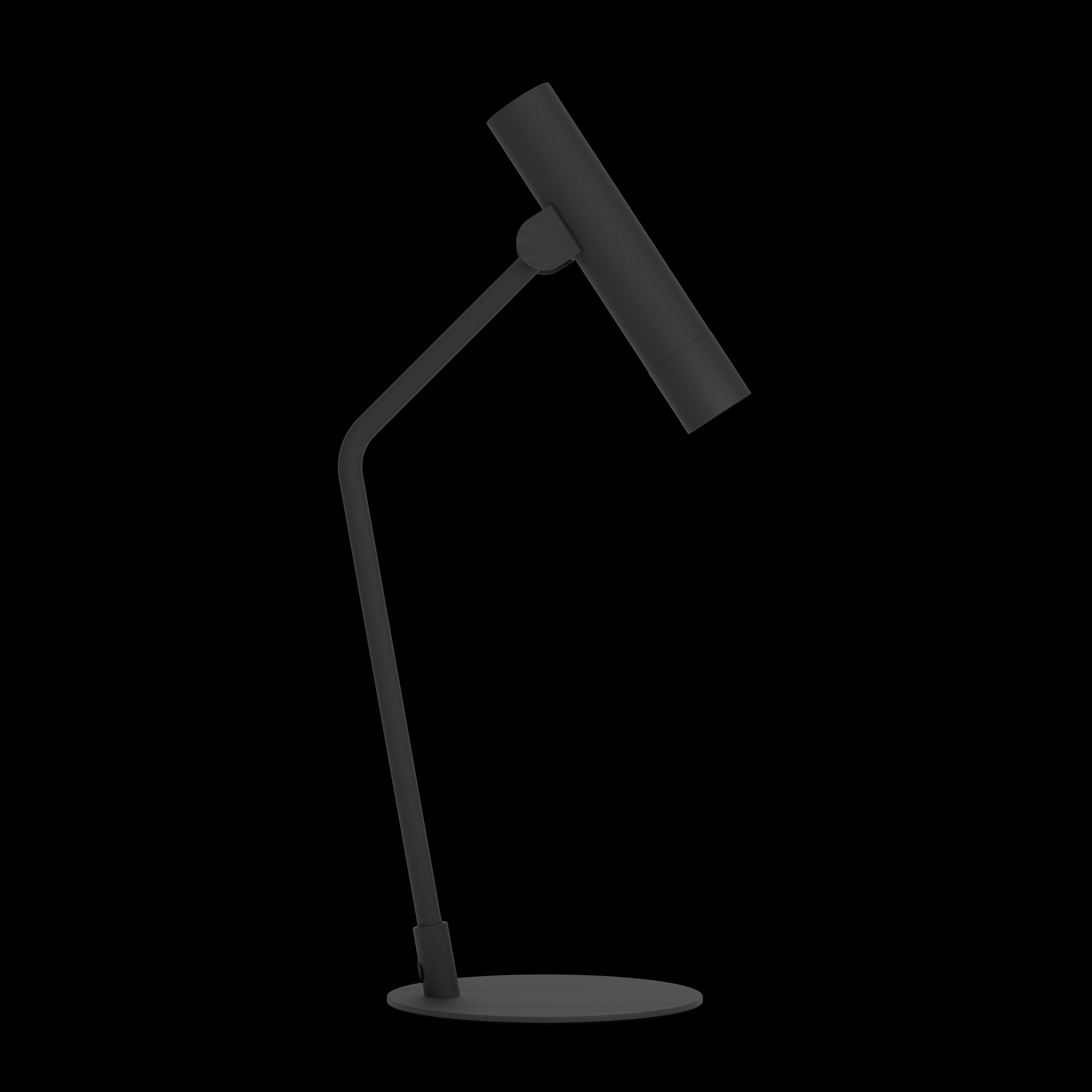 Eglo Almudaina Black LED Modern Table Lamp - Stylish Lighting for Living Room, Bedroom & Office - Energy Efficient LED Desk Lamp for Home Decor