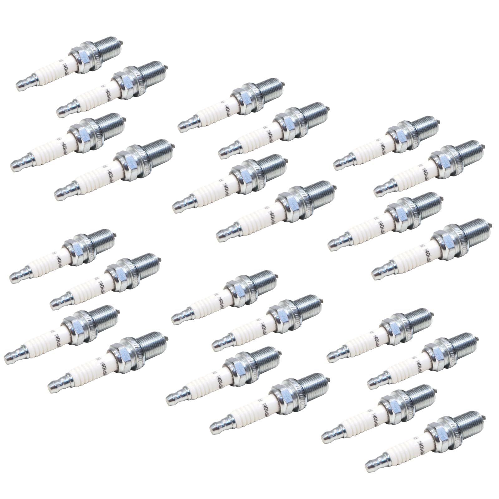 Champion Spark Plugs (24-Pack) - Compatible with Briggs & Stratton 635512, 696073, 696202 - High Performance Replacement for Lawn Mowers, Generators & Small Engines