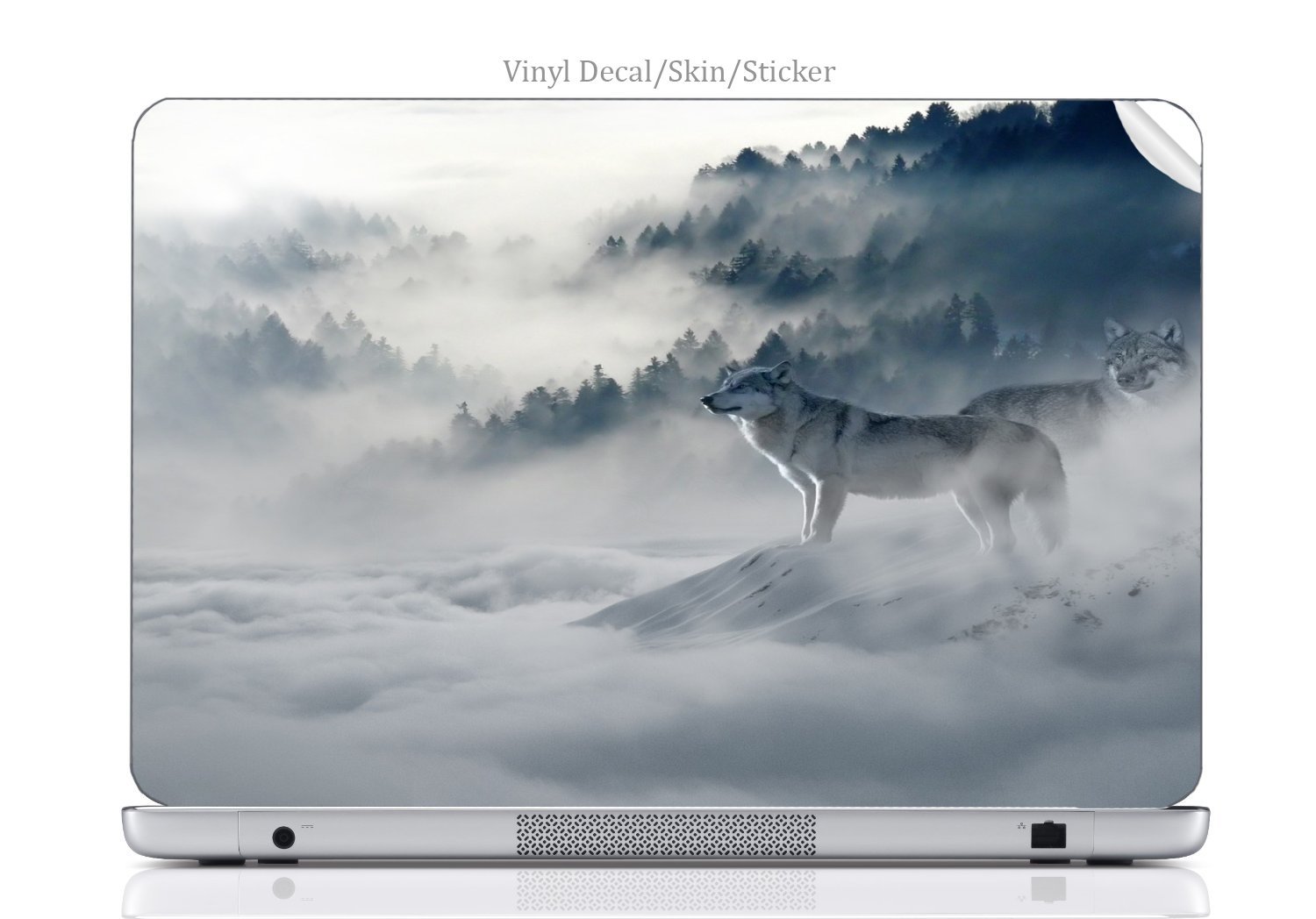 Premium Wolf Mountain Vinyl Decal Skin Sticker for MacBook Air 13