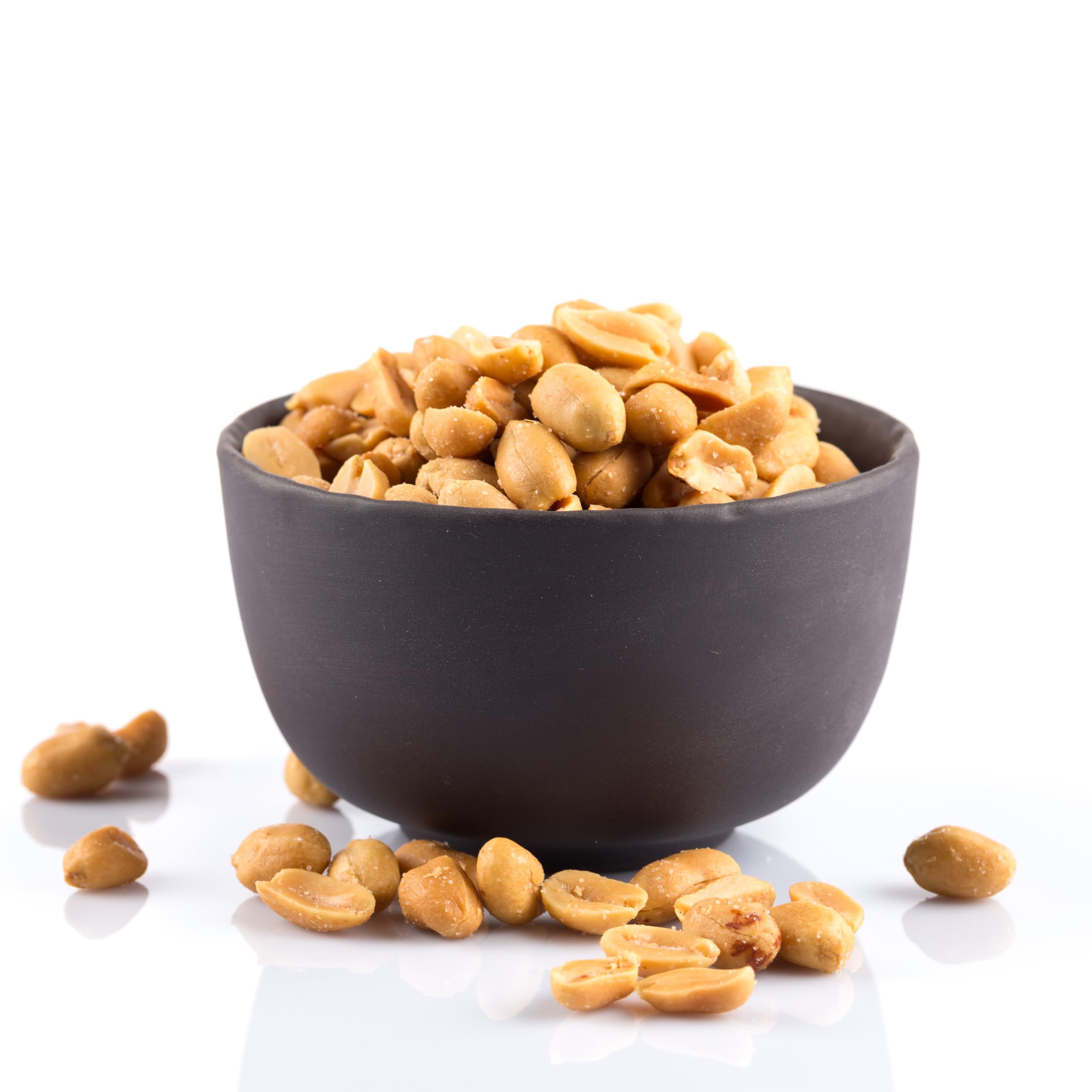Yupik Blanched Roasted Unsalted Peanuts 1kg | Kosher Vegan Skinless Peanuts | No Added Salt Crunchy Nuts | High in Fiber & Protein | Healthy Snack for Office, Hiking & Movie Nights