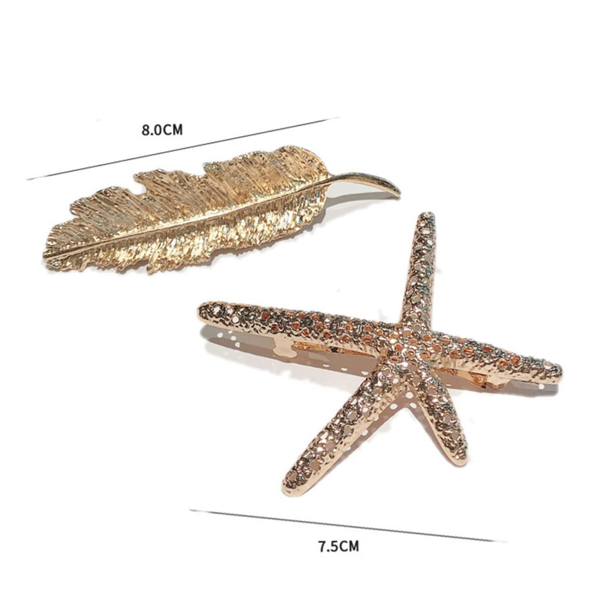 FOMIYES Hair Clips for Women - Alloy Hairpins for Styling & Sectioning