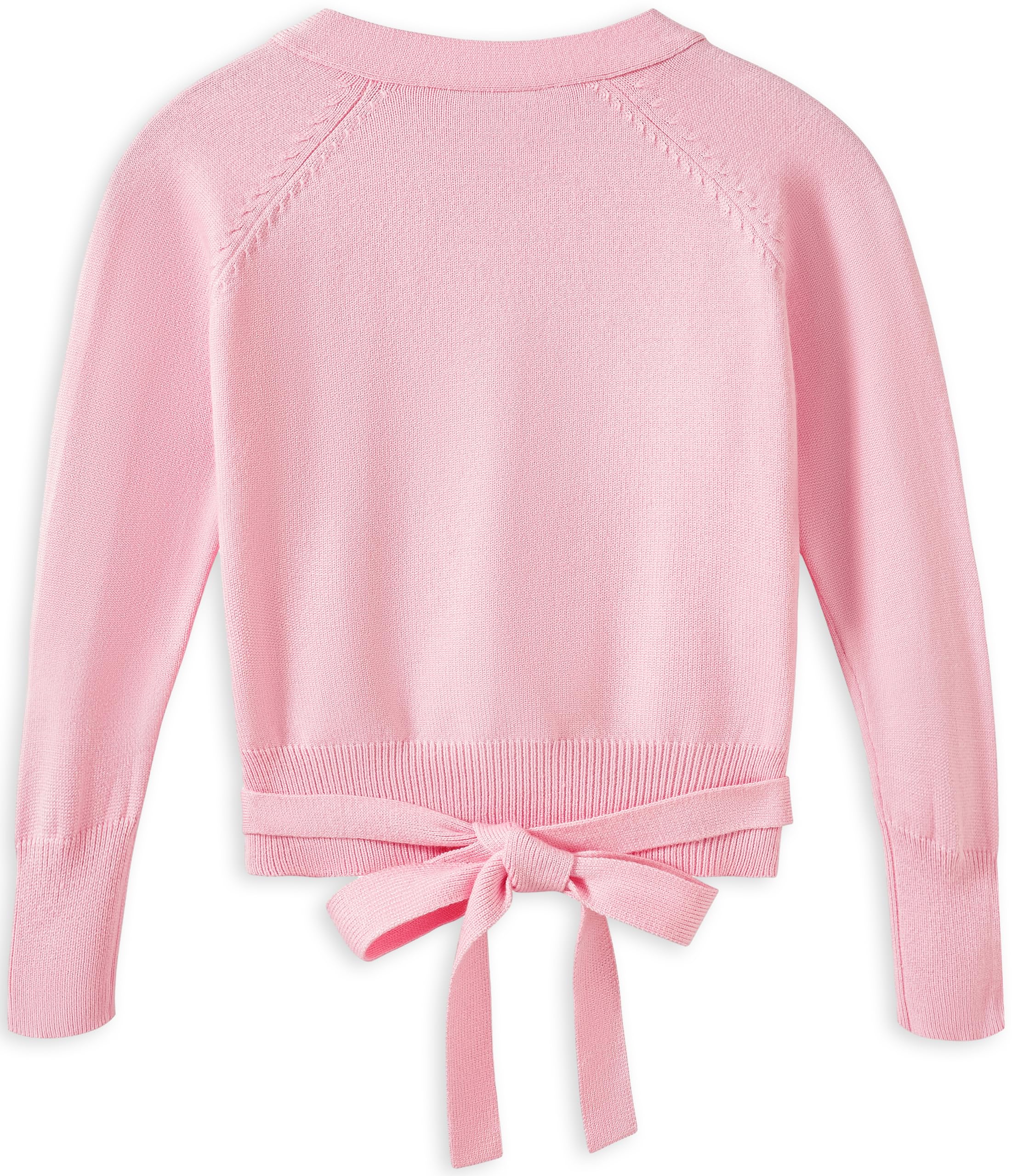 Girl's Ballet Wrap Sweater - Warm Dance Top for Leotards & Dresses | Cozy Practice Wear for Ballet, Jazz & Contemporary Dance Classes