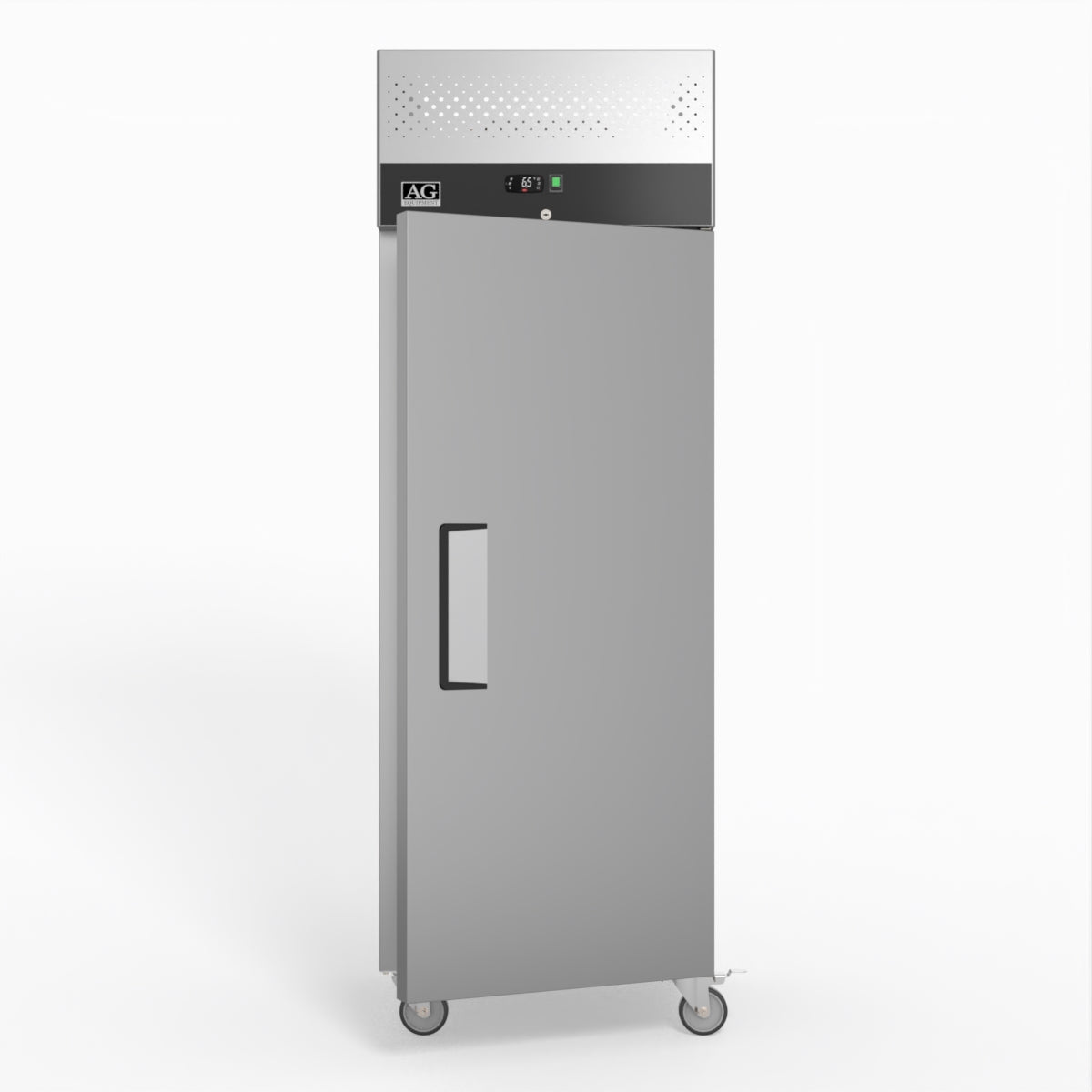 600L Stainless Steel Commercial Upright Refrigerator with Glass Door - GNX600TN - Perfect for Restaurants, Supermarkets & Catering Businesses