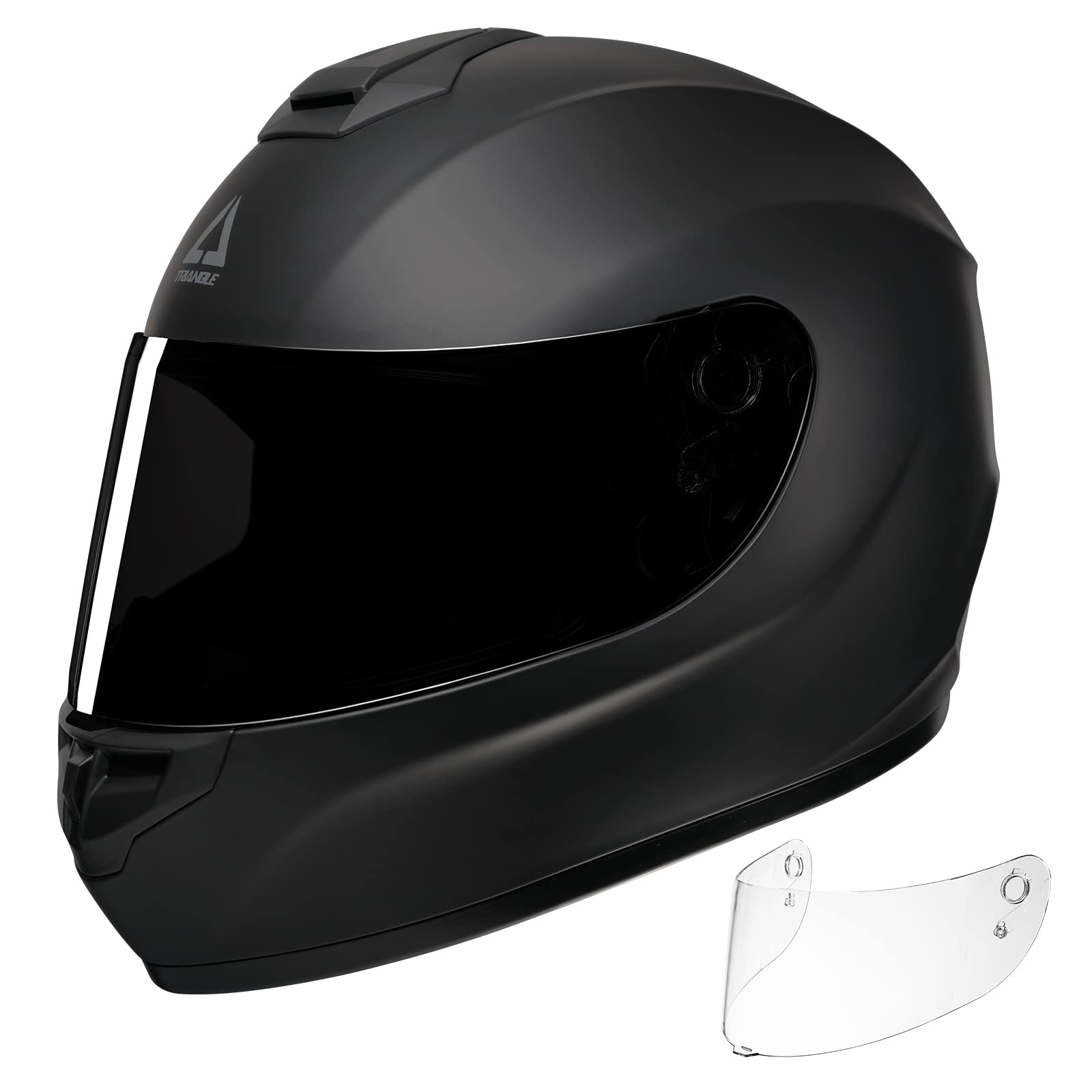 Dot Approved Full Face Motorcycle Helmet for Men & Women with Tinted Visor - Road & Racing Safety
