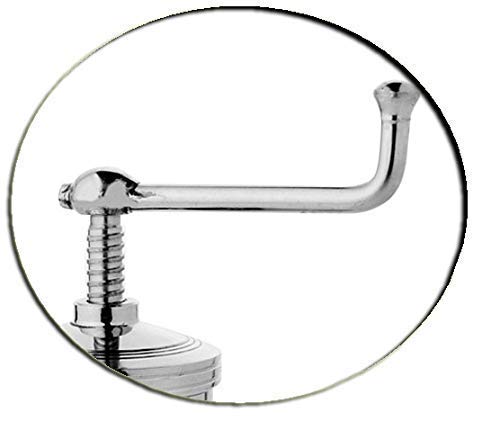 Premium Stainless Steel Chakli Maker Machine - 5 Inch Height, 2.2 Inch Length & Width - Perfect for Making Sev, Murukku, Sancha & Indian Snacks - Ideal for Home Kitchens, Festive Cooking & Traditional Namkeen Preparation