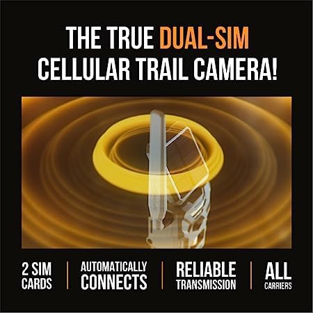 SPYPOINT Flex-S Solar Cellular Trail Camera (2 Pack) - Solar Powered LTE Game Camera with 100ft Night Vision, Internal Battery & Backup Option - Ideal for Hunting, Wildlife Monitoring & Outdoor Security
