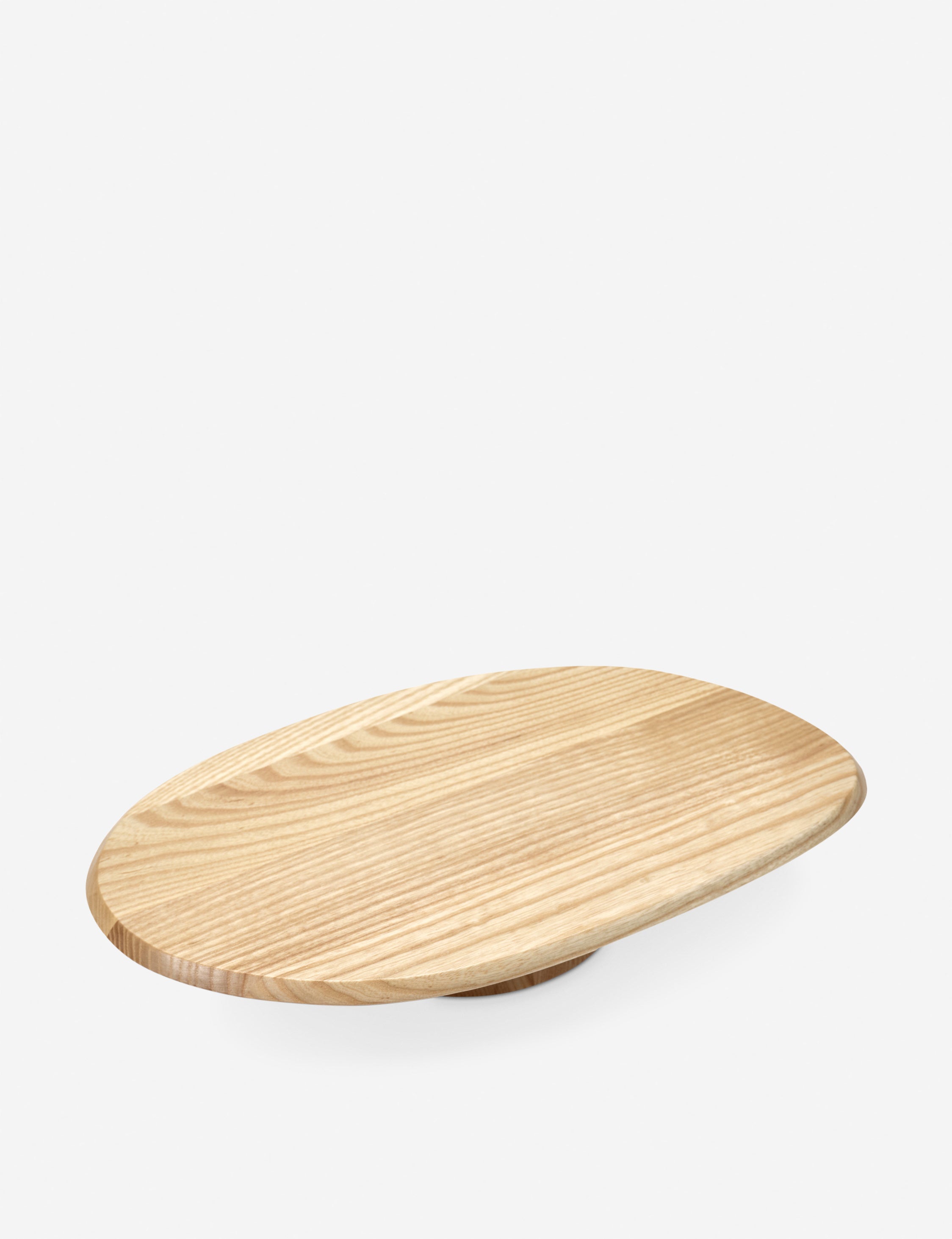 Kelly Wearstler x Serax Dune Ash Wood Cake Stand - Elegant Dessert Display for Weddings, Parties & Home Decor