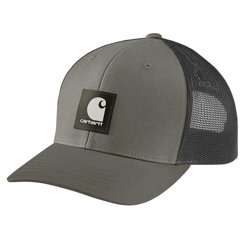 Rugged Flex Twill Mesh Back Logo Patch Cap in Dusty Olive - Durable Adjustable Baseball Hat for Outdoor Work, Hiking & Casual Wear
