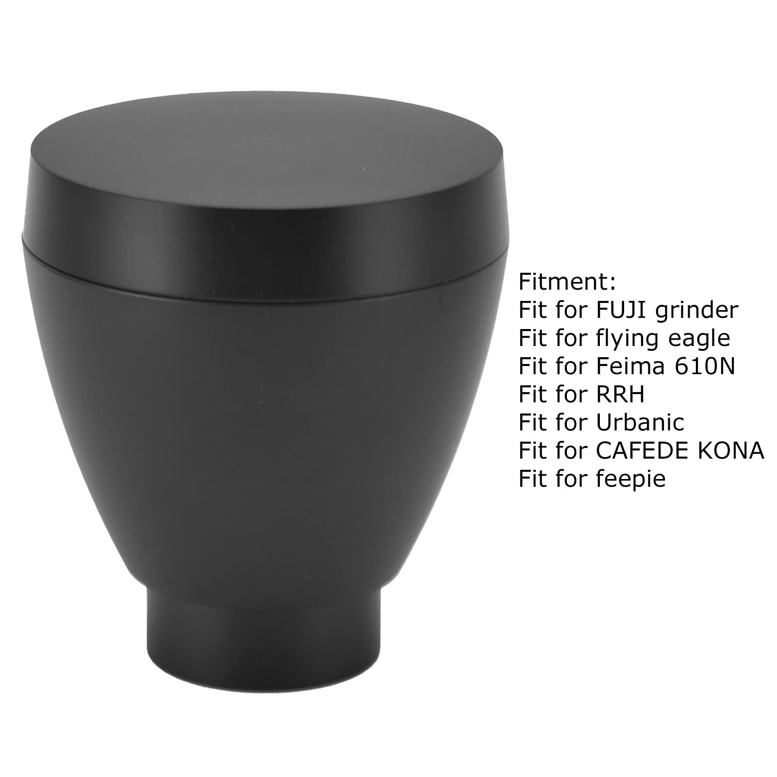 Premium Coffee Grinder Parts - Durable Reusable Bean Container with Non-Slip Silicone Pad for Home & Commercial Use | Perfect for Espresso, French Press & Pour Over Brewing