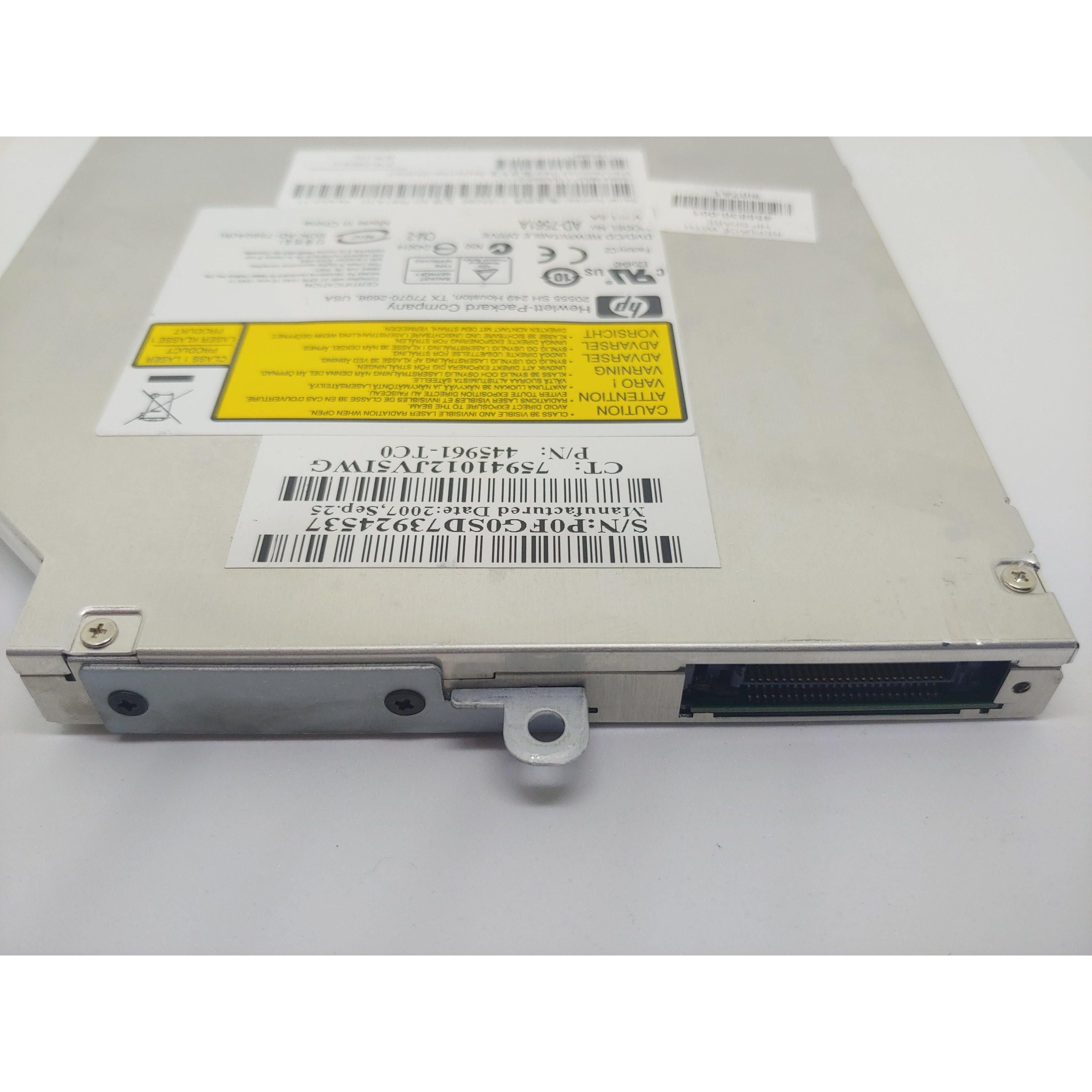 HP DVD±RW DL LightScribe Drive AD-7560A(B) - Compatible with Laptops & Desktops for Data Backup, Media Playback & Disc Burning
