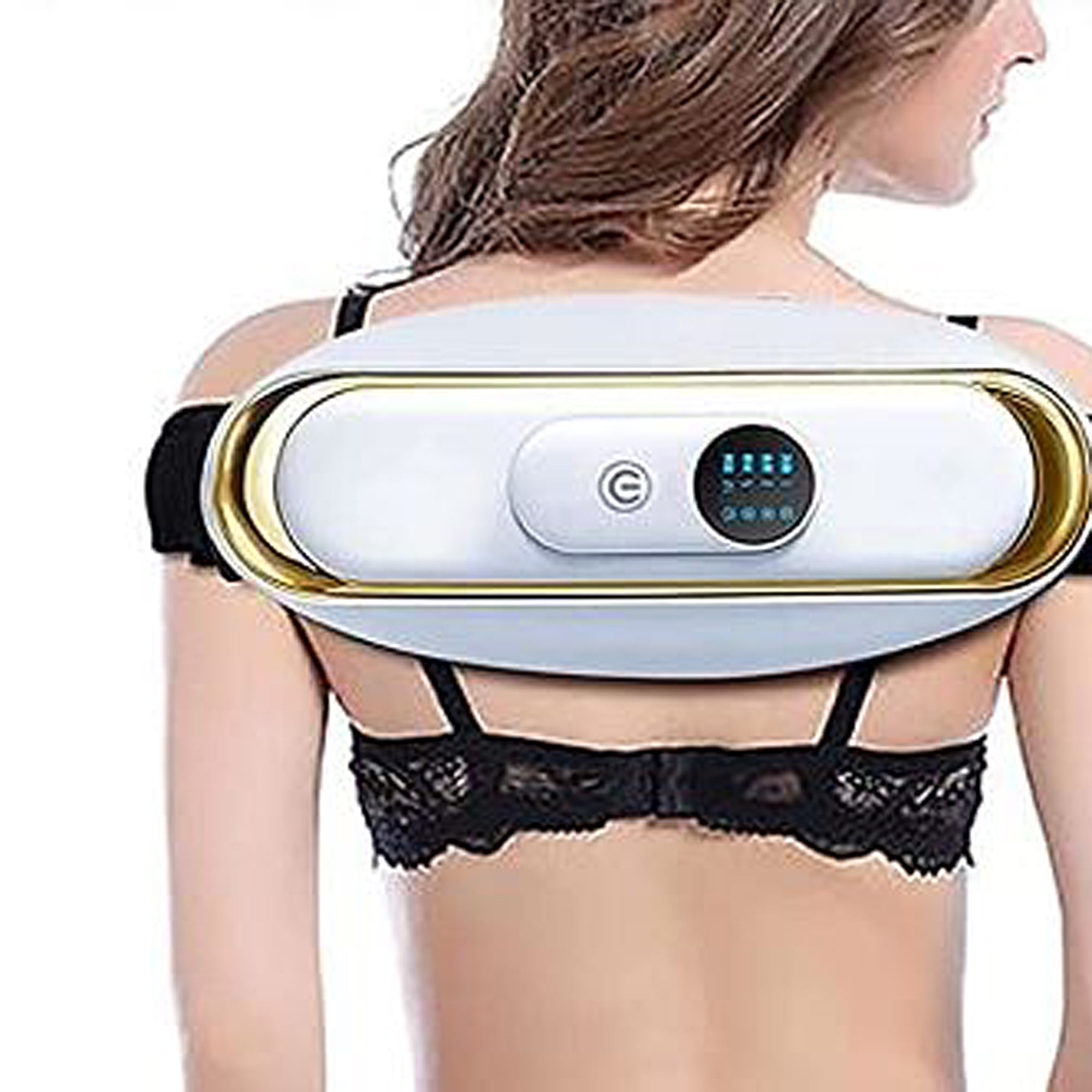 USLENDER VIBRO BELT PLUS - Slimming & Toning Vibration Belt for Weight Loss & Muscle Stimulation - Perfect for Home Gym, Fitness Training & Body Shaping