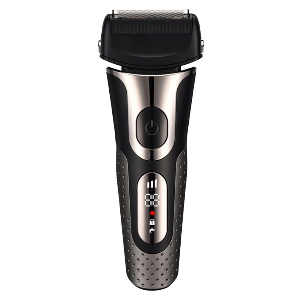 Premium Electric Razor for Men - Cordless Rechargeable Beard Trimmer & Shaver with Precision Blades - Perfect for Home, Travel & Personal Grooming Care