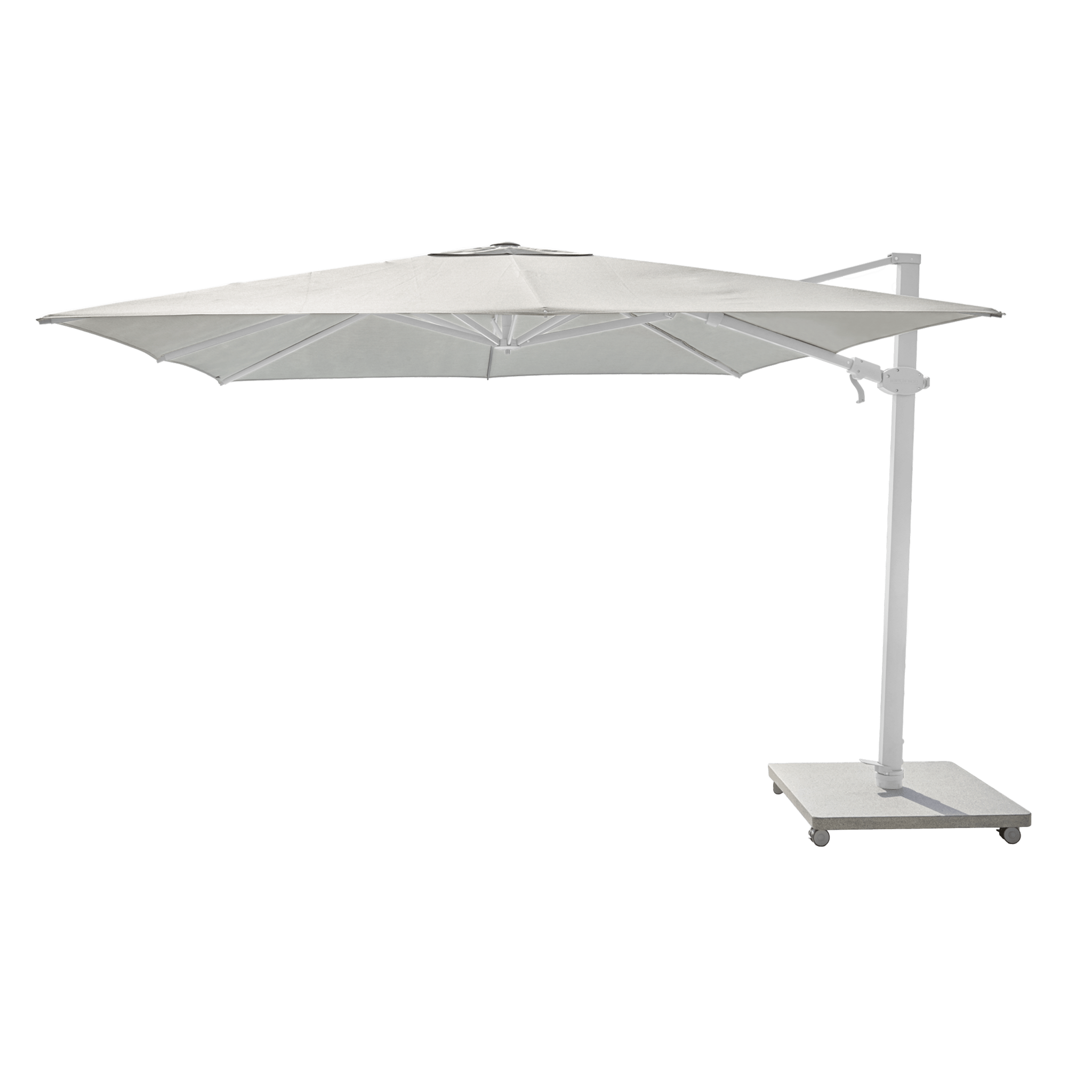 Antego 10ft Cantilever Umbrella - Outdoor Patio Sun Shade with 360° Rotation (Stone Base Sold Separately) for Poolside, Garden, Deck and Backyard Relaxation
