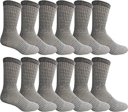 12 Pairs Mens / Gray
