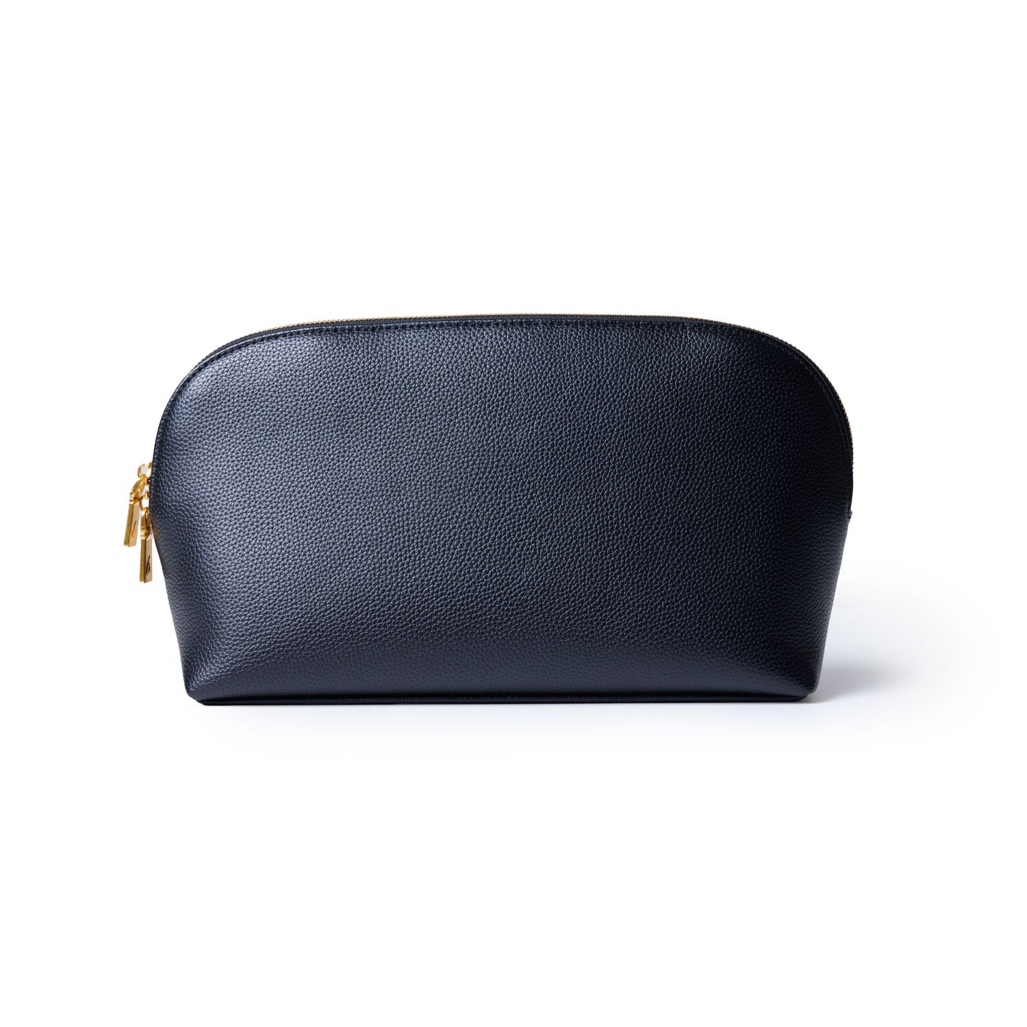 JUMBO PEBBLE COSMETIC POUCH - Large Travel Makeup Bag for Women, Waterproof Black Organizer (Perfect for Travel, Gym & Daily Essentials Storage)