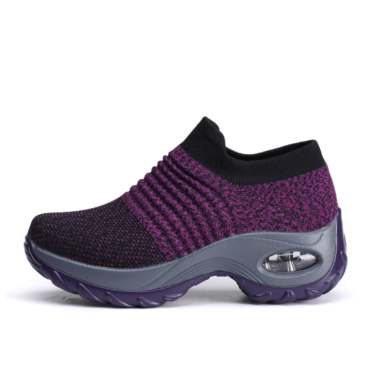 **LIBINXIF Women's Walking Shoes - Breathable Mesh Slip-On Sneakers with Air Cushion for Comfort | Modern Jazz Dance & Casual Wear | Lightweight Platform Loafers for Women & Girls**    *(Use for: Walking, Dance Practice, Gym, Travel, Everyday Casual Outfits)*