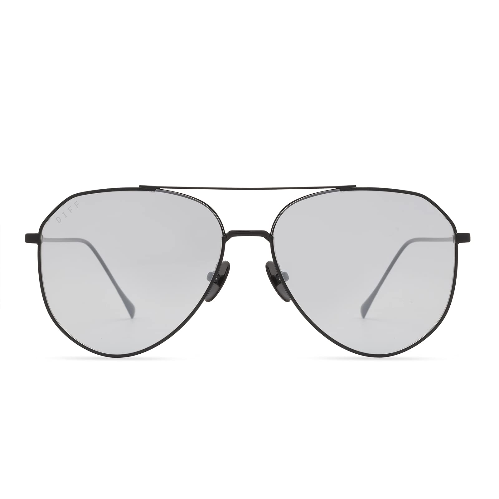 DIFF Eyewear Dash Designer Aviator Sunglasses for Men & Women - 100% UVA/UVB Protection Polarized Lenses - Perfect for Driving, Beach & Outdoor Activities