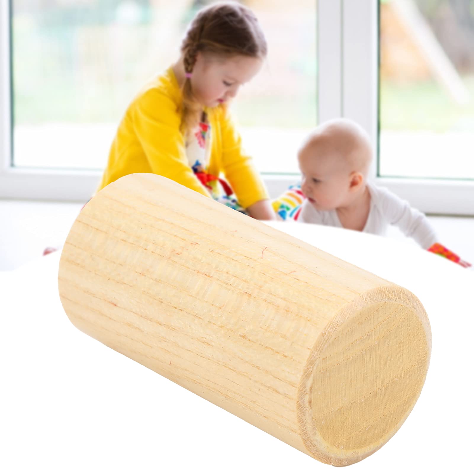 Wooden Maracas - Portable Sand Hammer Musical Instrument for Kids, Children's Music Learning & Gift Ideas | Perfect for Classroom, Party, and Early Childhood Education