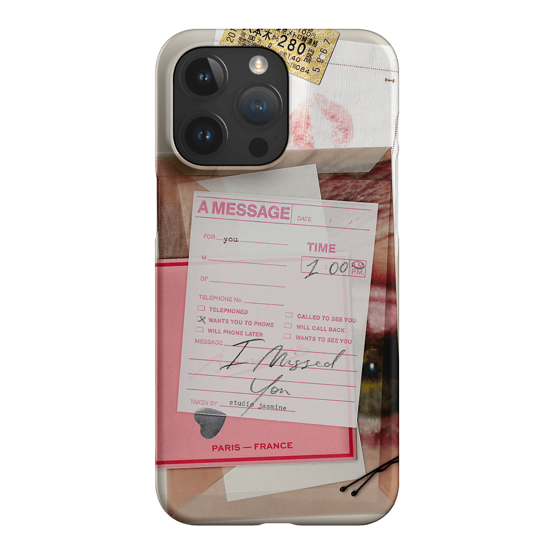 Stylish Missed Call Phone Case - Durable Protective Cover for iPhone & Android - Perfect for Work, Travel & Everyday Use