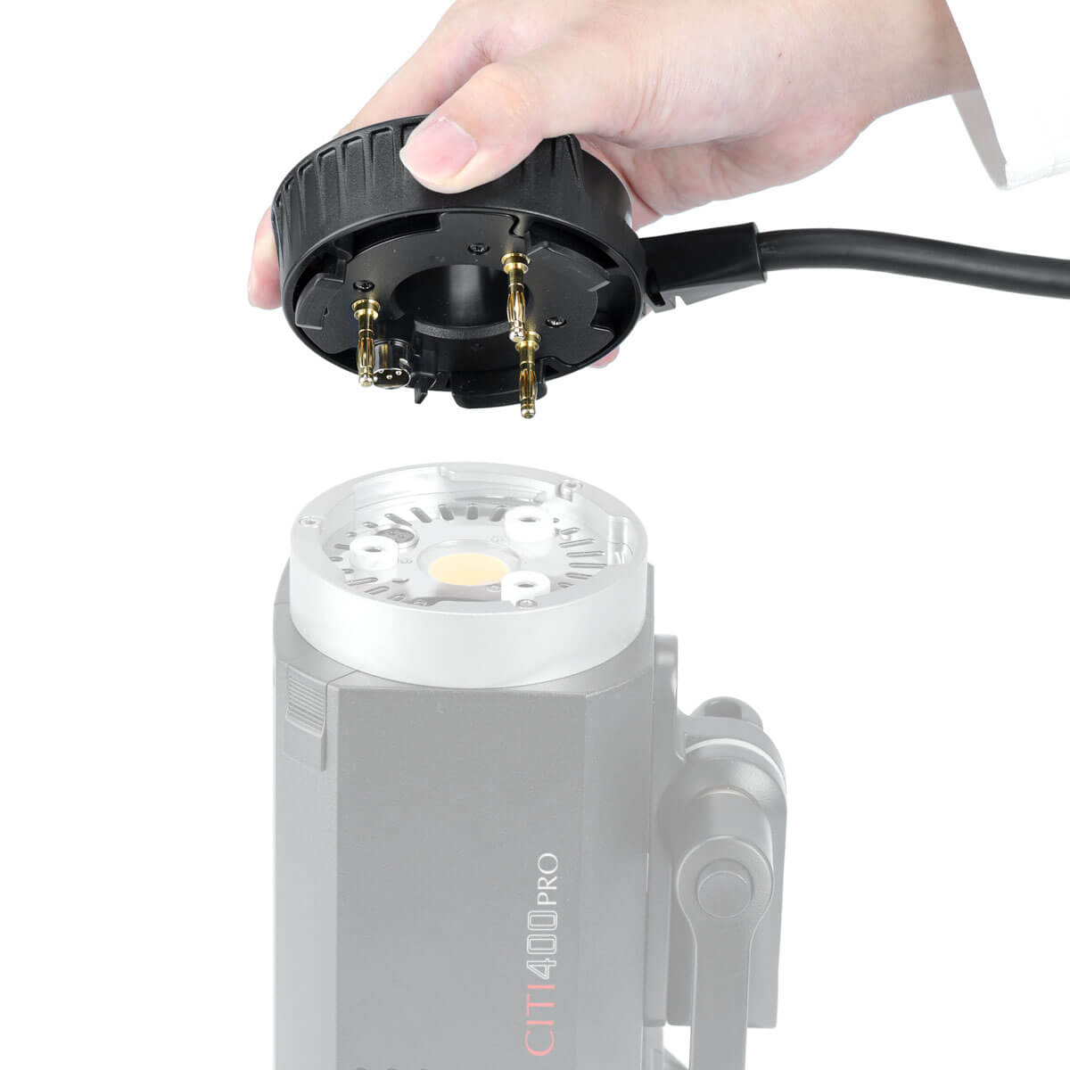 GODOX AD400PRO Portable Flash Remote Extension Head - Powerful 400W Strobe Light for Professional Photography, Studio & Outdoor Shooting