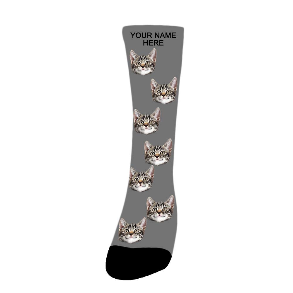 Custom Photo Printed Socks - Personalized Face Socks for Women & Men - Unique Birthday Gift Idea - Pet Portrait Socks for Couples, Family & Friends - Perfect for Holidays, Anniversaries & Special Occasions