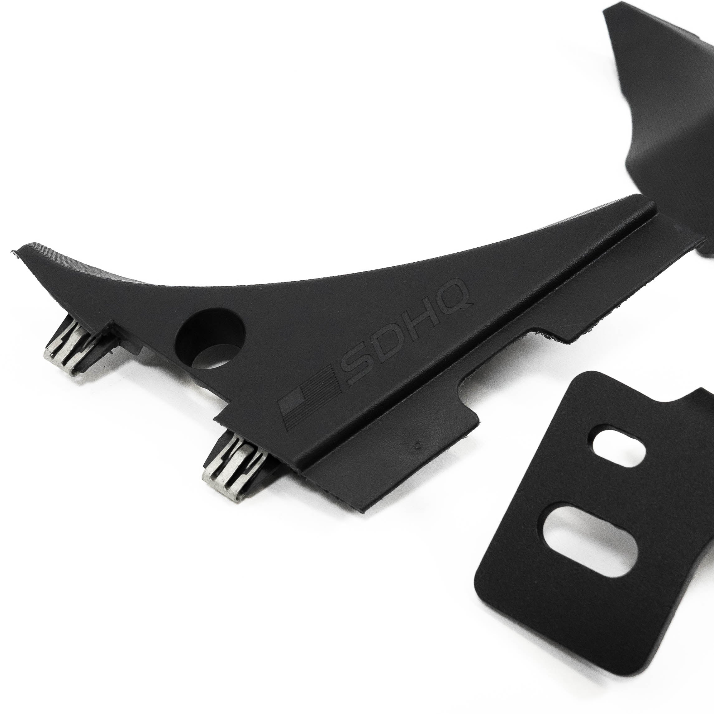 SDHQ Built A-Pillar Light Mounts for 2015-2019 Chevy/GM 2500/3500 HD Trucks | Off-Road LED Light Bar Brackets | Perfect for Off-Roading, Overlanding & Night Driving