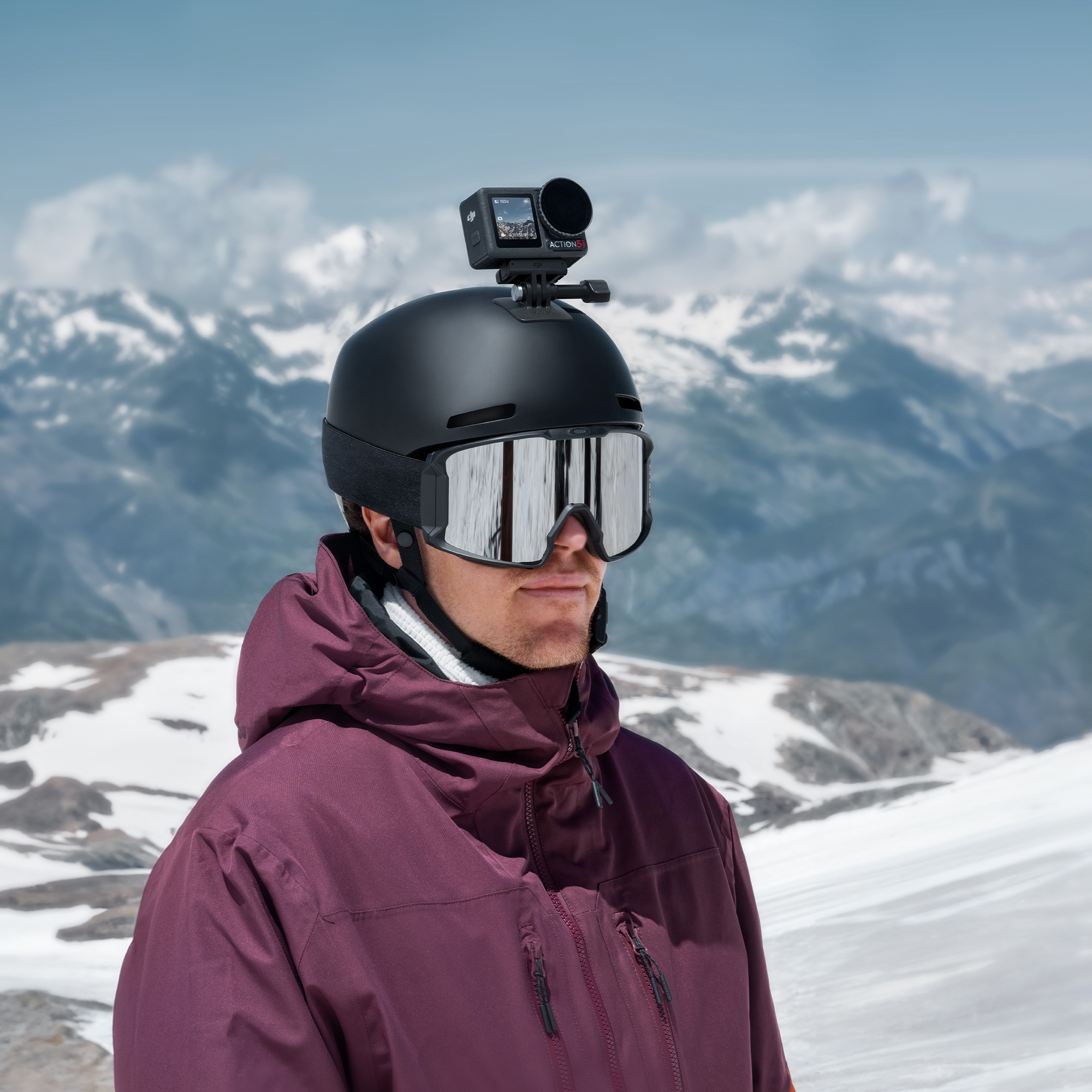DJI Osmo Action 5 Pro 4K Waterproof Action Camera with Touch Screen - Perfect for Vlogging, Surfing, Skiing & Outdoor Adventures