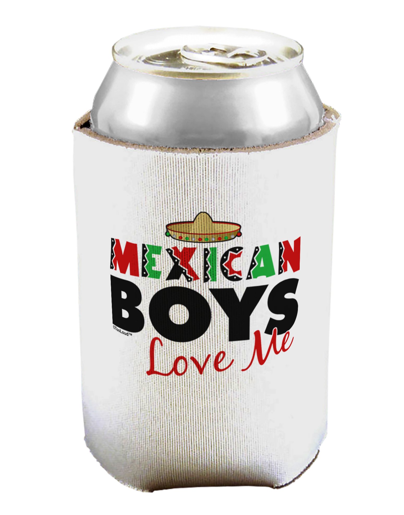 TOOLOUD Mexican Themed Beer Can & Bottle Cooler Sleeves - 2 Pack Insulators for Chilled Drinks at Parties, BBQs & Outdoor Events