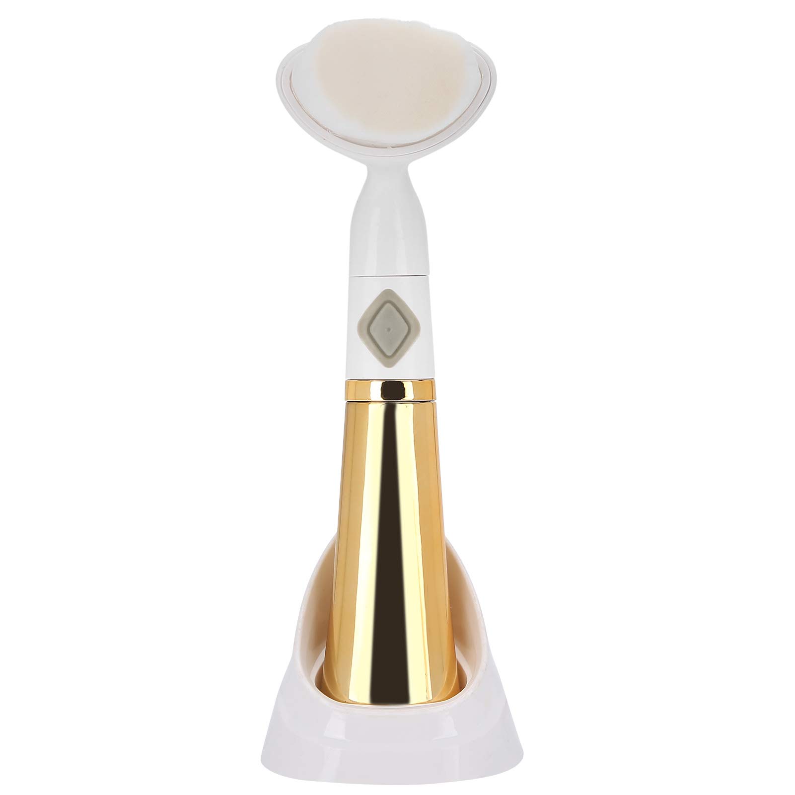 Electric Facial Cleansing Brush - 360° Deep Cleaning Face Brush for Blackhead Removal, Gentle Exfoliation & Skin Massage | Perfect for Daily Skincare Routine & Spa Treatments (Gold)
