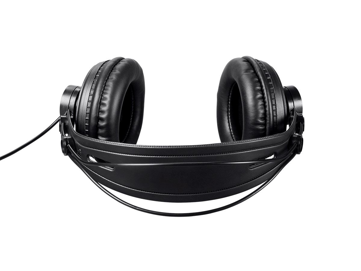 Monoprice 116150 Premium Over-Ear Headphones with 50mm Drivers - Ultra Comfortable Retro Design, Noise Isolation for Studio, Gaming & Music - Compatible with iPhone, Android, Samsung & PC (Black) - Perfect for Home Office, Travel & Daily Commute