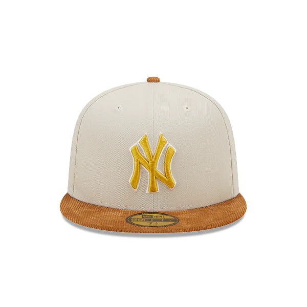 New York Yankees 1996 World Series Corduroy Black 59FIFTY Fitted Hat for Men - Perfect for Baseball Games, Sports Events & Casual Wear