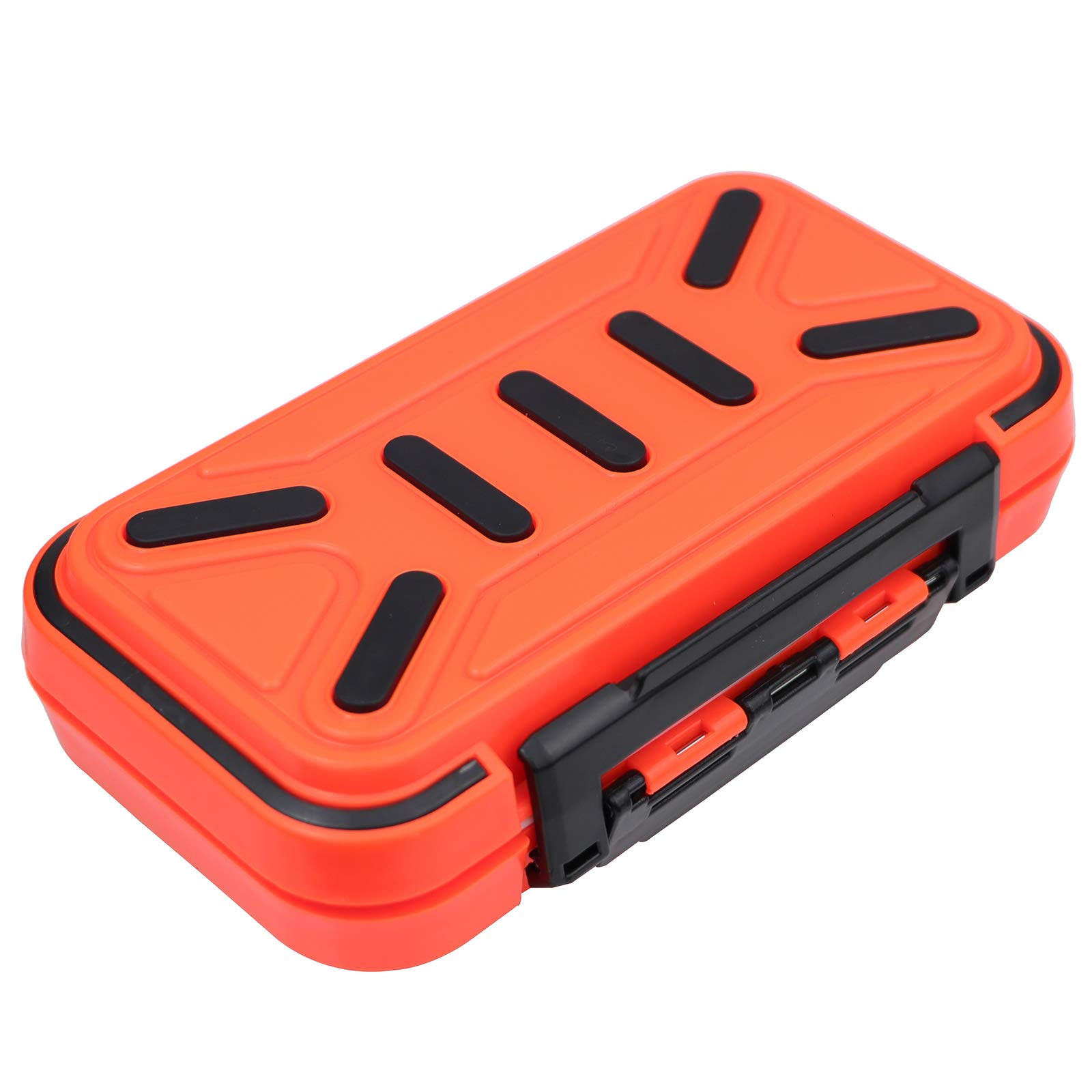 **Floating Fishing Tackle Box with Adjustable Dividers - Double-Sided Storage Organizer for Fishing Lures, Hooks, Beads & Jewelry - Perfect for Fishing Trips, Crafting & Travel Accessories**
