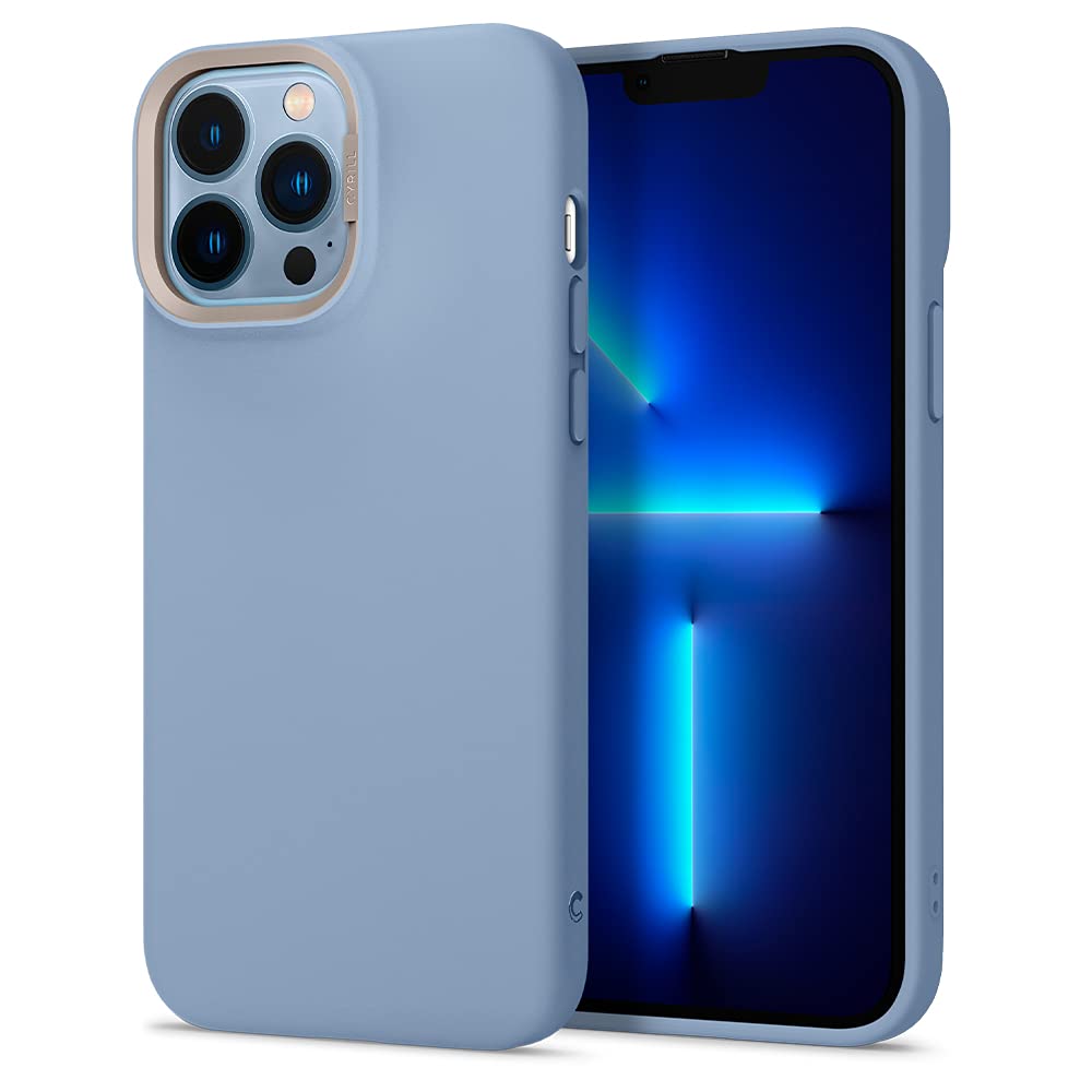 CYRILL Color Brick iPhone 13 Pro Max Case (2021) - Sky Blue Protective Cover | Shockproof & Slim Design | Perfect for Daily Use, Travel & Outdoor Activities