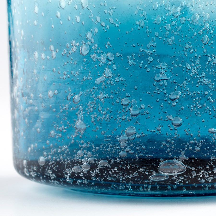 Cyan Design 11066 Spruzzo Vase - Large Blue Ceramic Vase for Home Decor, Wedding Centerpieces & Floral Arrangements