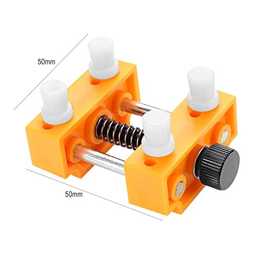 Professional Watch Repair Tool Kit - Adjustable Case Opener, Back Cover Press, Remover & Holder (50x50mm, 6mm, Blue) for Watchmakers & DIY Enthusiasts - Perfect for Watch Battery Replacement & Maintenance