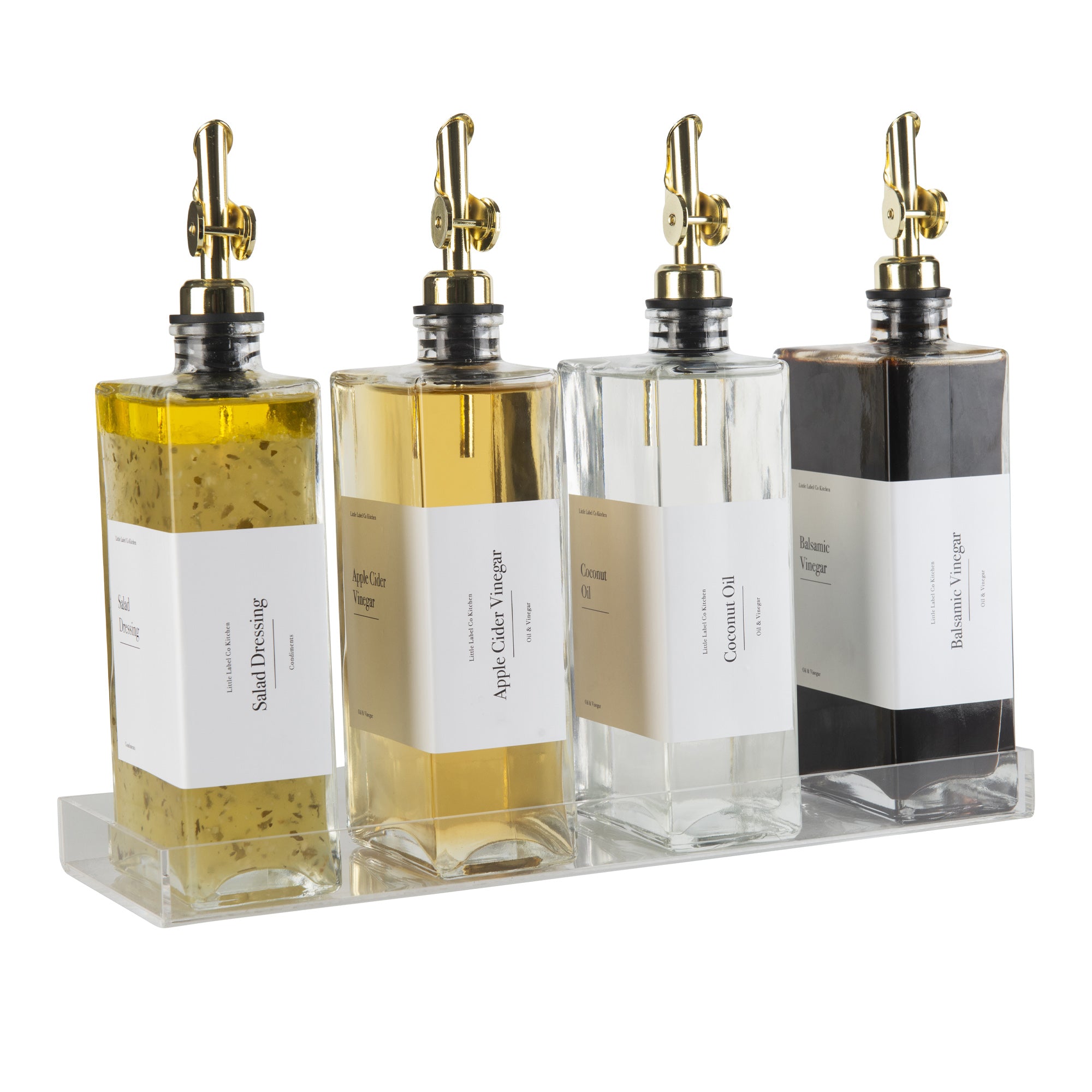 4 Pack Oil Book Bottles with Acrylic Tray - Essential Oil Storage & Display for Aromatherapy, DIY Beauty, and Home Decor