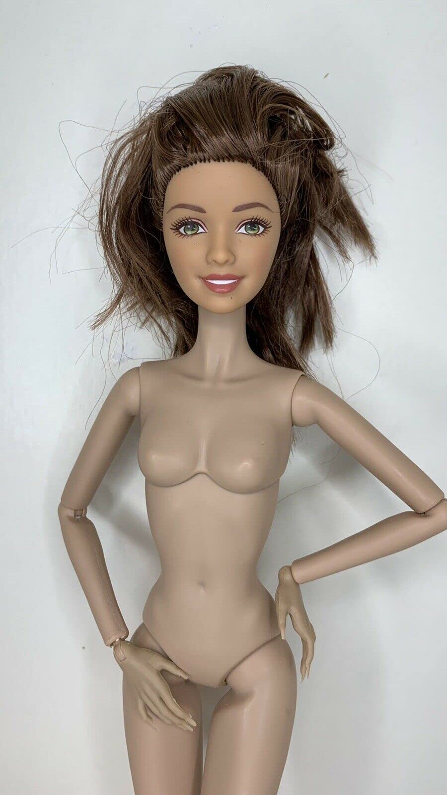 12 Inch DIY OOAK Fashion Doll Bodies - 4 Pack Multiracial Articulated Posable Replacement Dolls for Repair & Customization | Perfect for Collectors, Supermodel Dolls & Craft Projects | Includes 4 Skin Tone Variety Pack by Eledoll