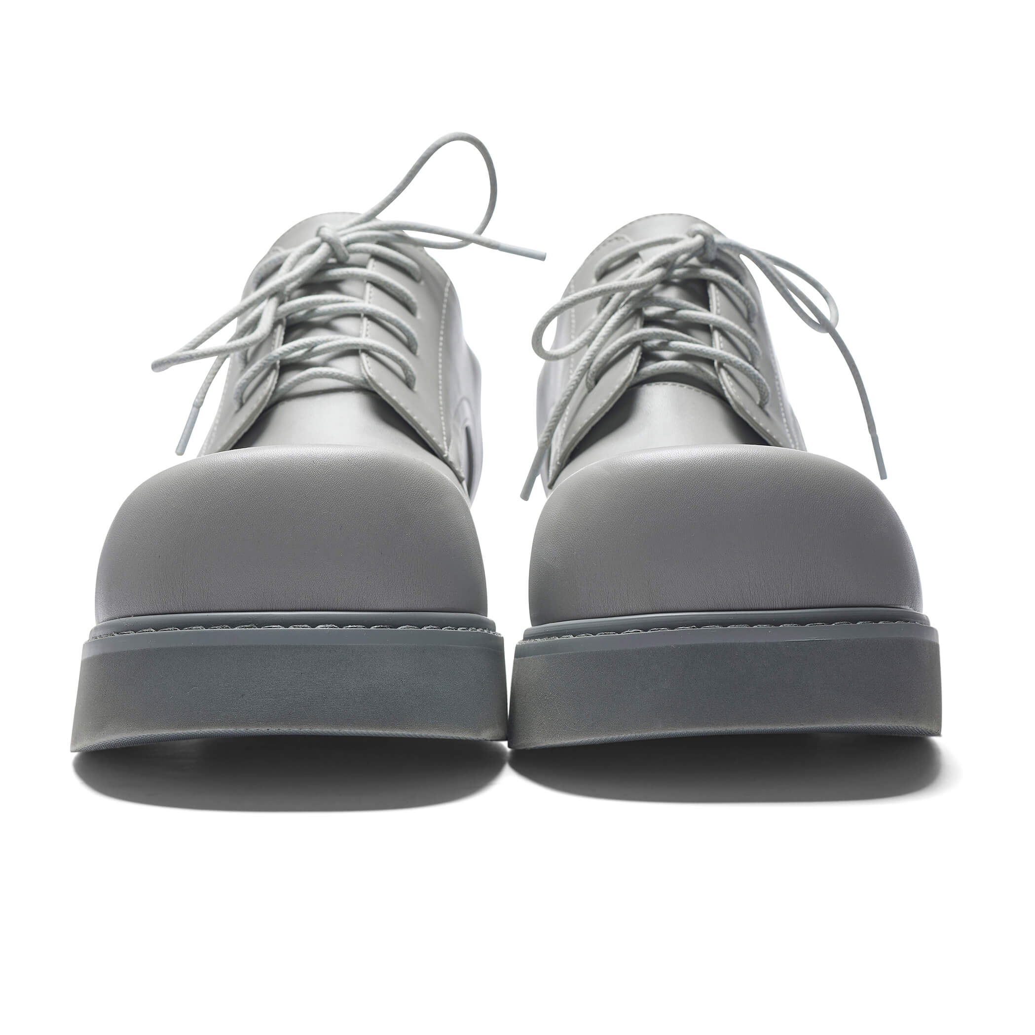 400% Oversized Derby Shoes for Men - Trendy Grey Platform Shoes for Punk & Gothic Fashion | Perfect for Cosplay, Halloween & Bold Street Style