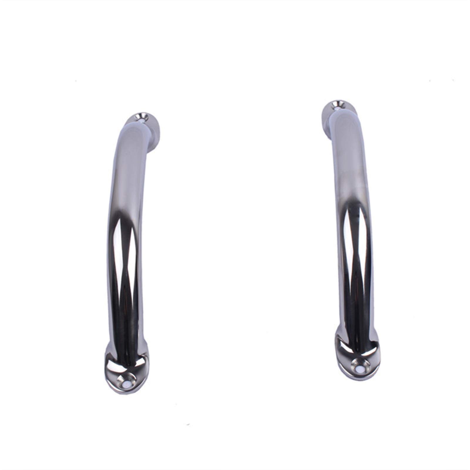 XLBH 9'' Polished 316 Stainless Steel Marine Boat Grab Handle - Durable Outdoor Boat Handrail for Yachts, Sailboats & Fishing Boats - Perfect for Deck Safety & Easy Boarding