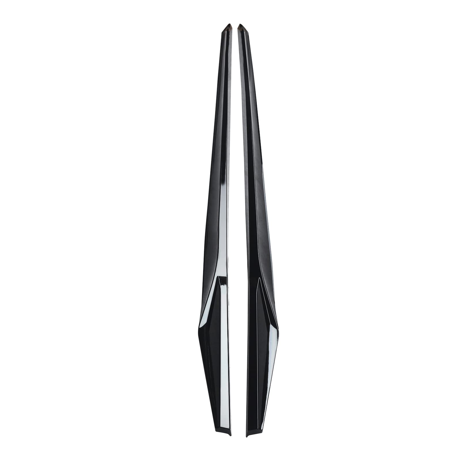 NINTE Side Skirt for 2022-2024 Honda Civic Sedan 4 Door - Gloss Black Rocker Panel Extension & Protector - Enhances Style & Protects Vehicle from Road Debris - Perfect for Car Enthusiasts & Daily Commuters