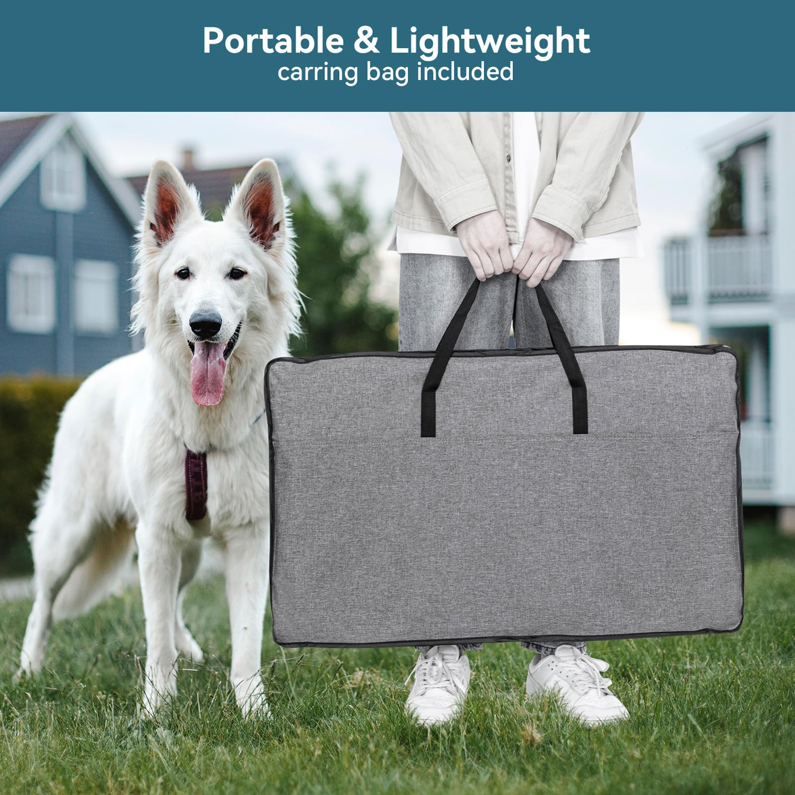 Petsfit Large Portable Dog Playpen for Dogs, Cats, Rabbits & Chicks - 45.5