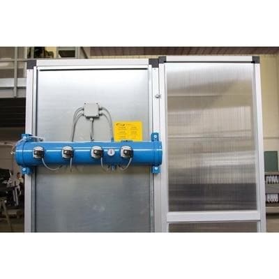 Automatic Dry Dust and Sludge Collection Booth - Industrial Workshop Cleaning System for Efficient Debris Removal | Perfect for Factories, Construction Sites, and Woodworking Shops