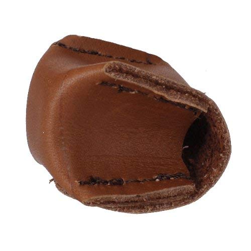 Premium Leather Pool Cue Chalk Holder Pouch with Snap Closure - Billiards & Snooker Accessories for Professional Players (Brown) - Perfect for Home Game Rooms, Bars, and Tournaments